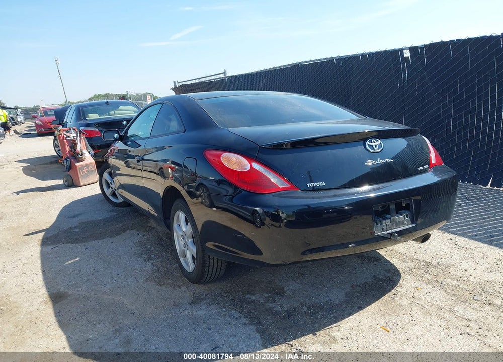 2006 TOYOTA CAMRY SOLARA VIN: 4T1CA38P46U078873