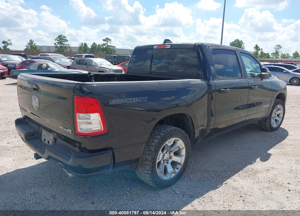 2022 RAM 1500 BIG HORN 4X4 5'7 BOX VIN: 1C6SRFFT3NN354096
