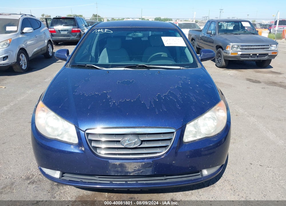 2007 HYUNDAI ELANTRA GLS/LIMITED/SE VIN: KMHDU46D87U236627