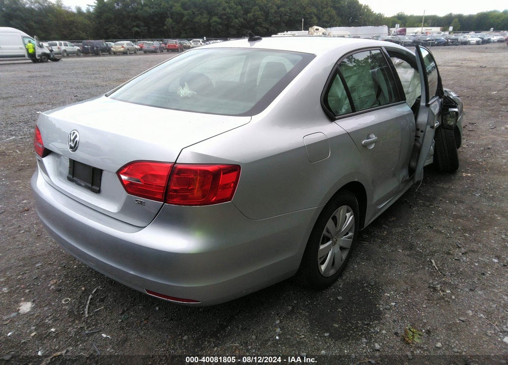2014 VOLKSWAGEN JETTA 1.8T SE VIN: 3VWD17AJ8EM222768