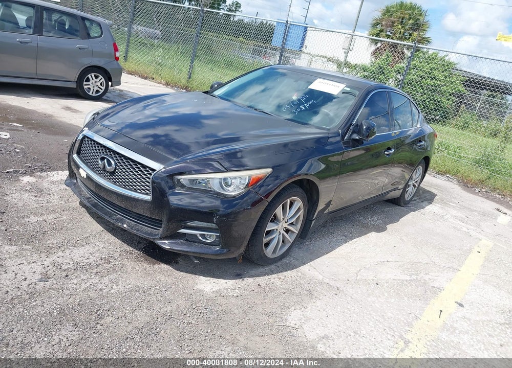 2015 INFINITI Q50 PREMIUM VIN: JN1BV7AR3FM390709