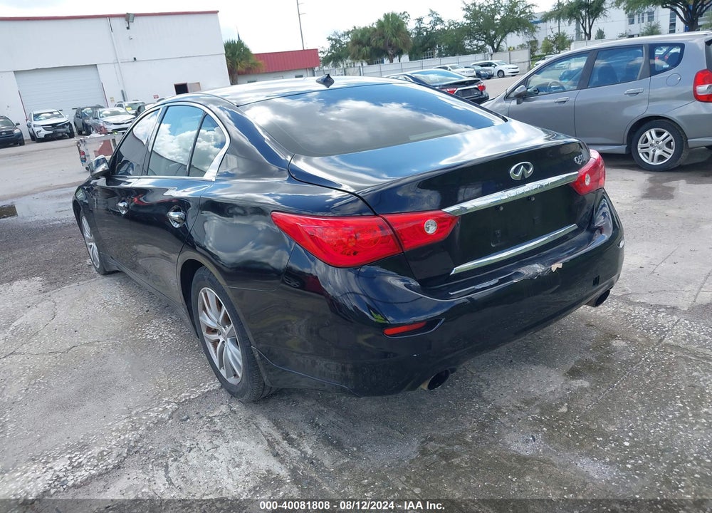 2015 INFINITI Q50 PREMIUM VIN: JN1BV7AR3FM390709