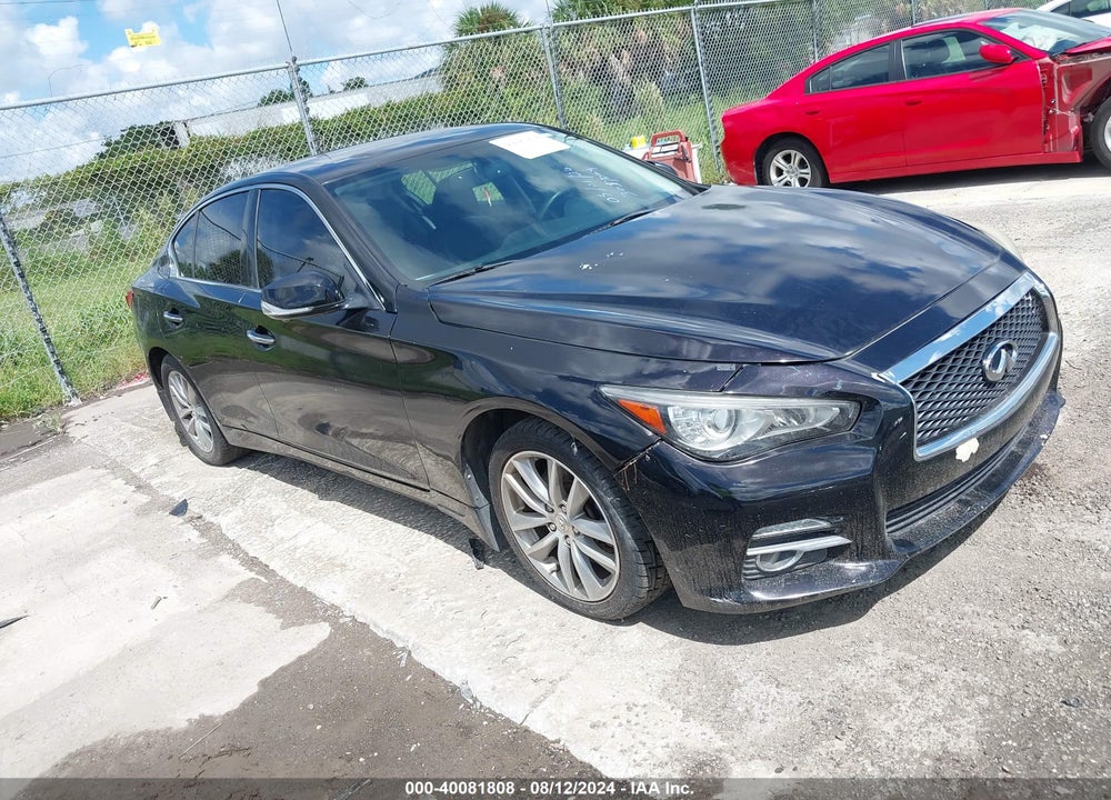 2015 INFINITI Q50 PREMIUM VIN: JN1BV7AR3FM390709