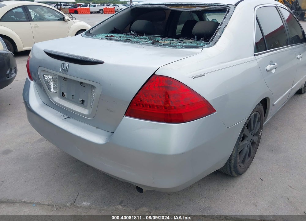 2007 HONDA ACCORD 3.0 SE VIN: 1HGCM66427A053884