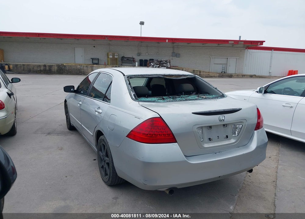 2007 HONDA ACCORD 3.0 SE VIN: 1HGCM66427A053884