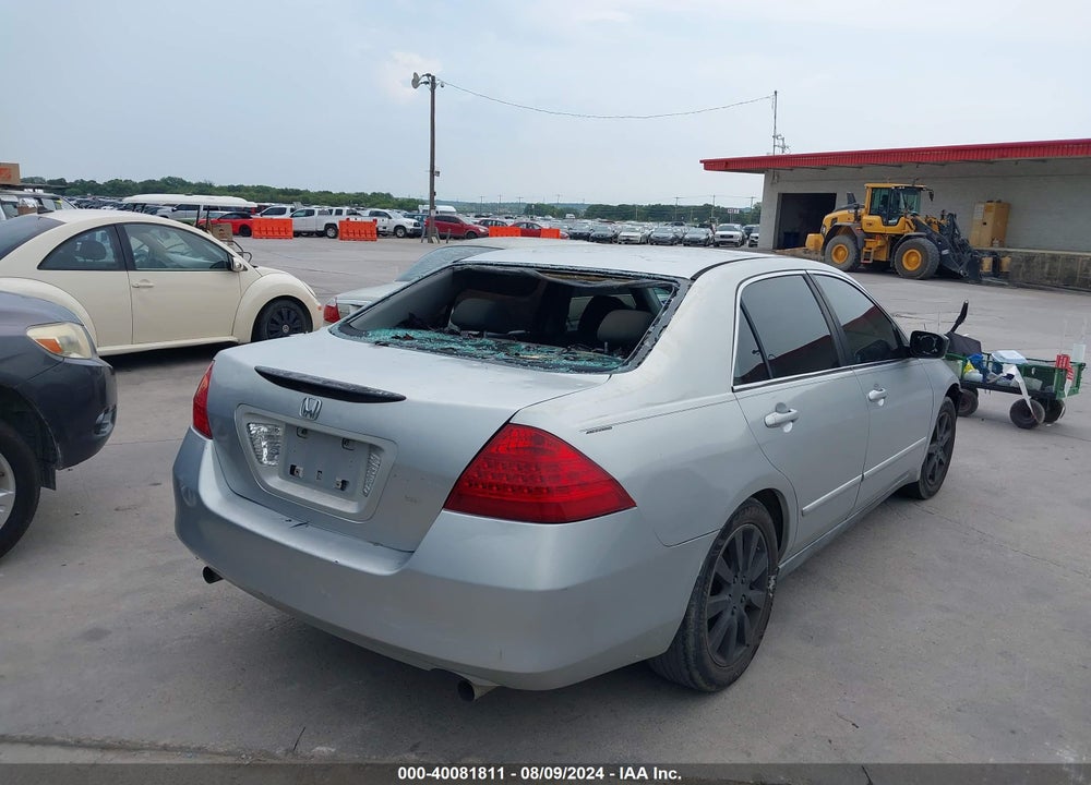 2007 HONDA ACCORD 3.0 SE VIN: 1HGCM66427A053884