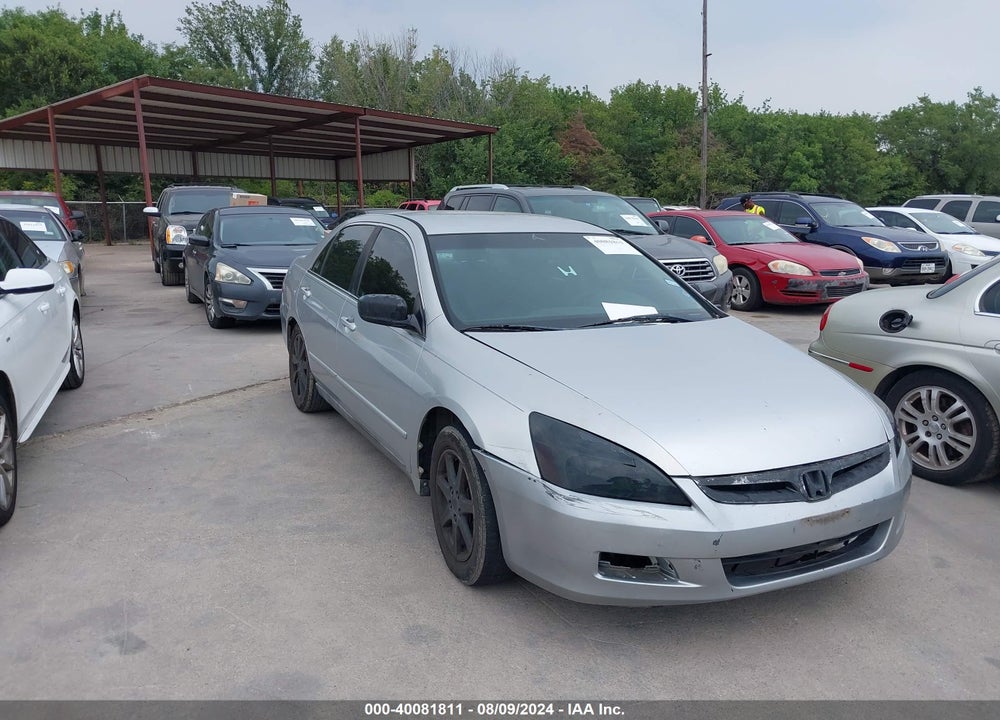 2007 HONDA ACCORD 3.0 SE VIN: 1HGCM66427A053884