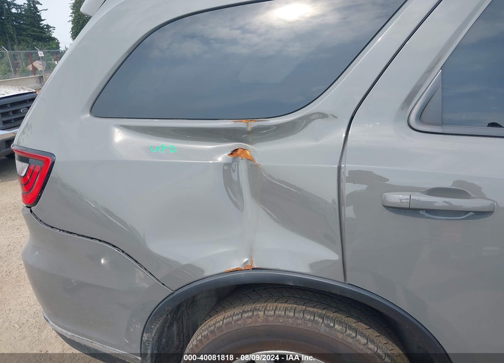 2019 DODGE DURANGO SXT RWD VIN: 1C4RDHAG7KC604748