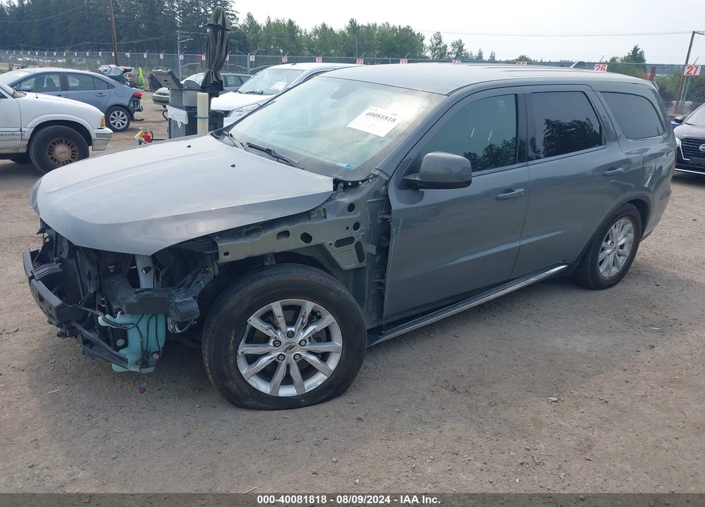 2019 DODGE DURANGO SXT RWD VIN: 1C4RDHAG7KC604748