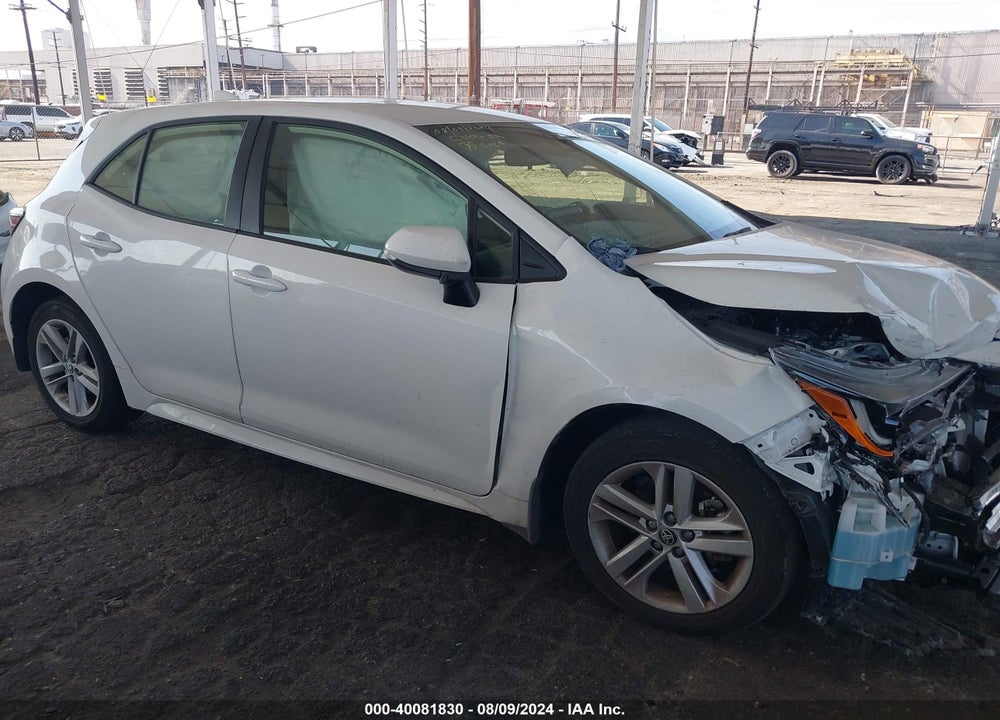2022 TOYOTA COROLLA SE VIN: JTNB4MBE7N3162352