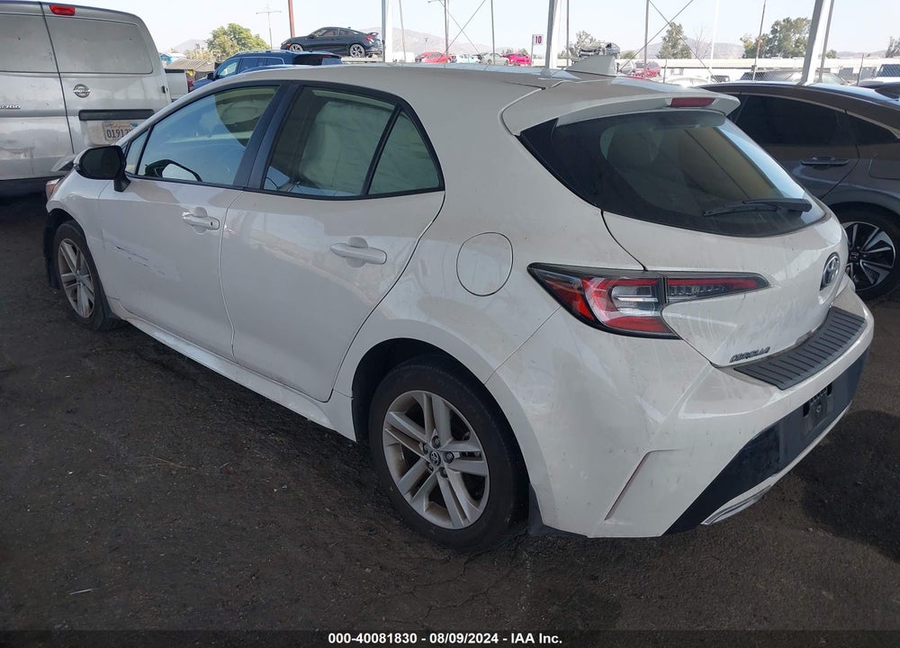2022 TOYOTA COROLLA SE VIN: JTNB4MBE7N3162352