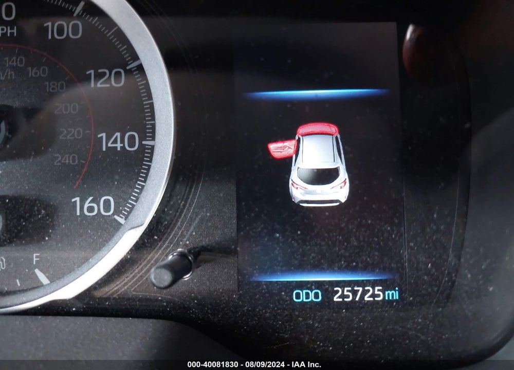 2022 TOYOTA COROLLA SE VIN: JTNB4MBE7N3162352