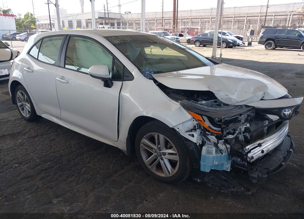 2022 TOYOTA COROLLA SE VIN: JTNB4MBE7N3162352