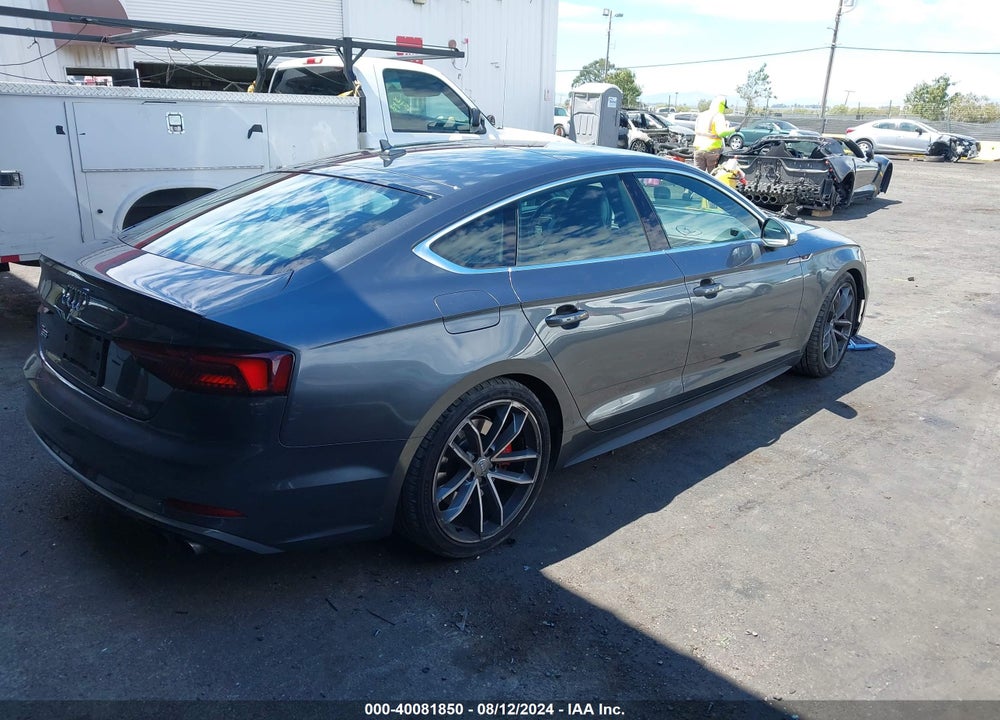 2018 AUDI S5 3.0T PREMIUM PLUS VIN: WAUB4CF50JA045613