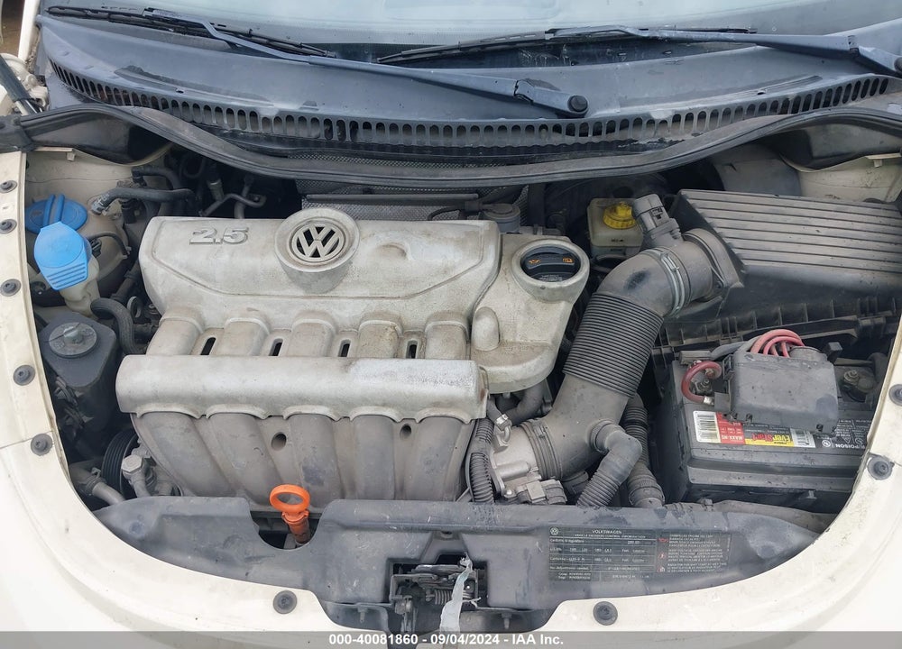 2009 VOLKSWAGEN NEW BEETLE 2.5L VIN: 3VWPW31CX9M501556