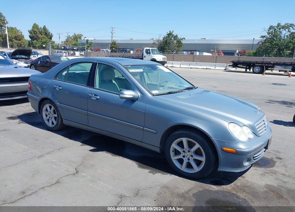 2007 MERCEDES-BENZ C 350 LUXURY/SPORT VIN: WDBRF56H17F891163