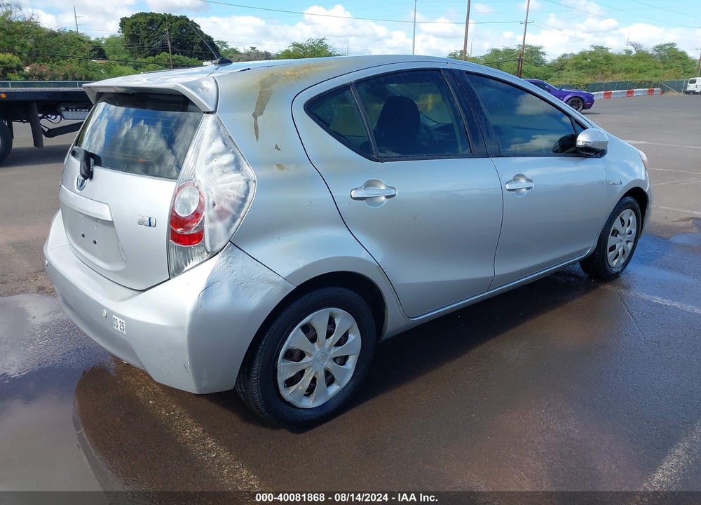 2013 TOYOTA PRIUS C FOUR/ONE/THREE/TWO VIN: JTDKDTB38D1053244