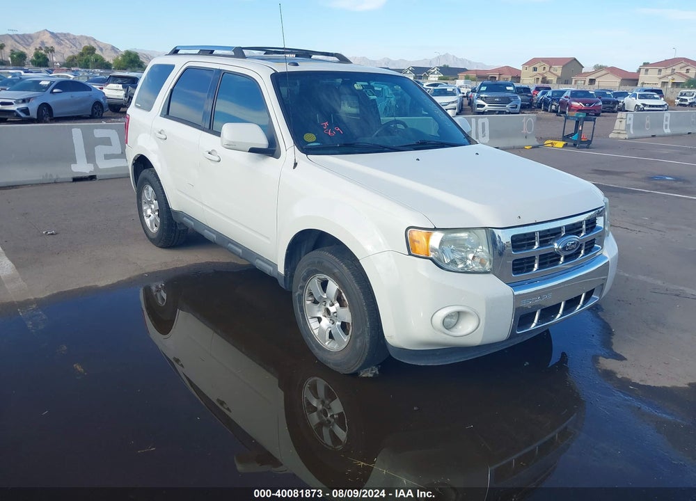 2012 FORD ESCAPE LIMITED VIN: 1FMCU0E78CKC80911