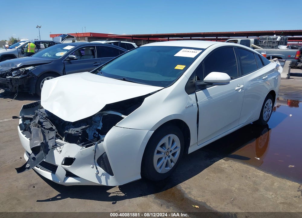 2016 TOYOTA PRIUS TWO VIN: JTDKBRFU2G3000334