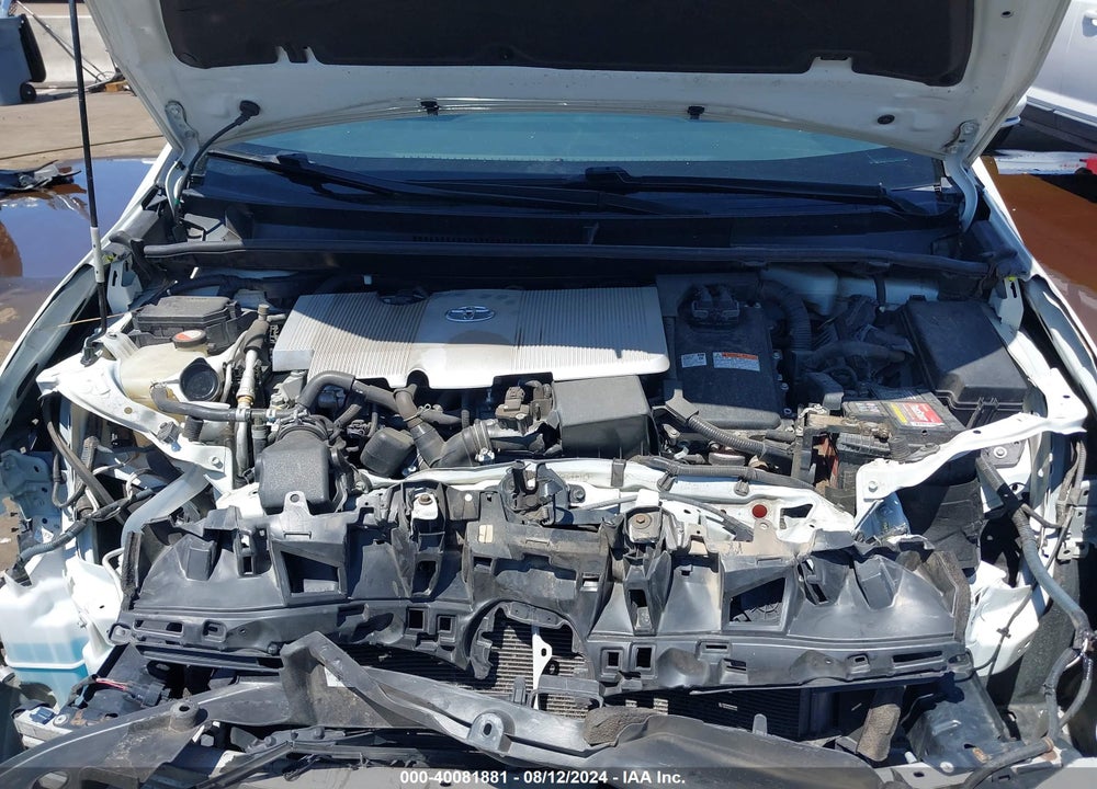2016 TOYOTA PRIUS TWO VIN: JTDKBRFU2G3000334