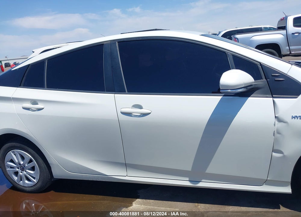 2016 TOYOTA PRIUS TWO VIN: JTDKBRFU2G3000334
