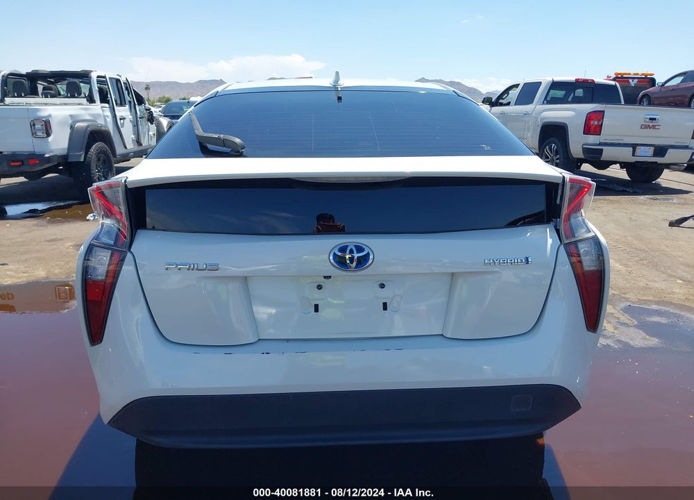 2016 TOYOTA PRIUS TWO VIN: JTDKBRFU2G3000334