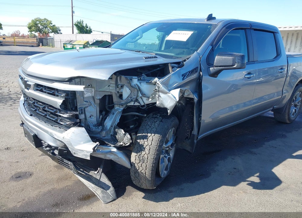 2023 CHEVROLET SILVERADO 1500 4WD SHORT BED RST VIN: 1GCUDEE88PZ316964