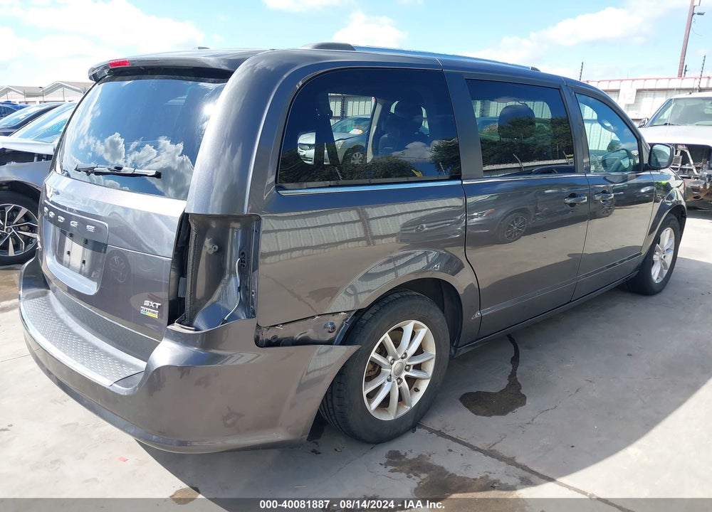 2018 DODGE GRAND CARAVAN SXT VIN: 2C4RDGCG4JR215420