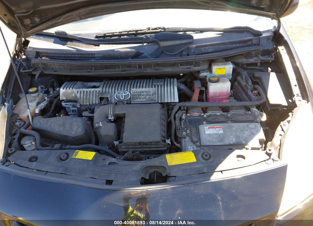 2012 TOYOTA PRIUS THREE VIN: JTDKN3DU5C0333503
