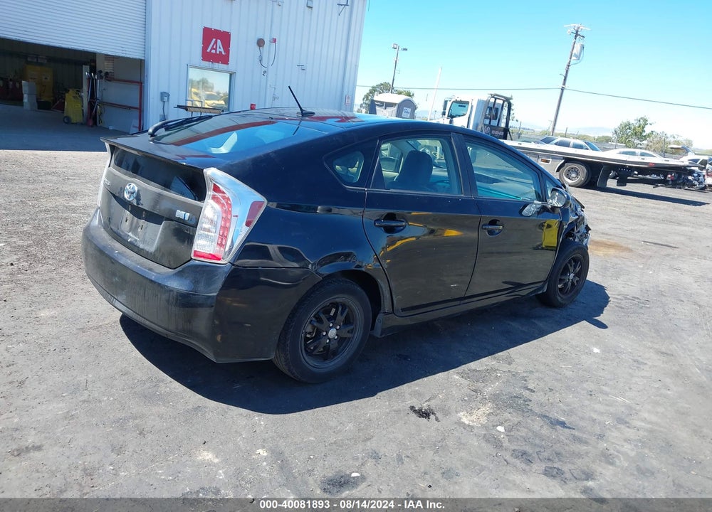 2012 TOYOTA PRIUS THREE VIN: JTDKN3DU5C0333503