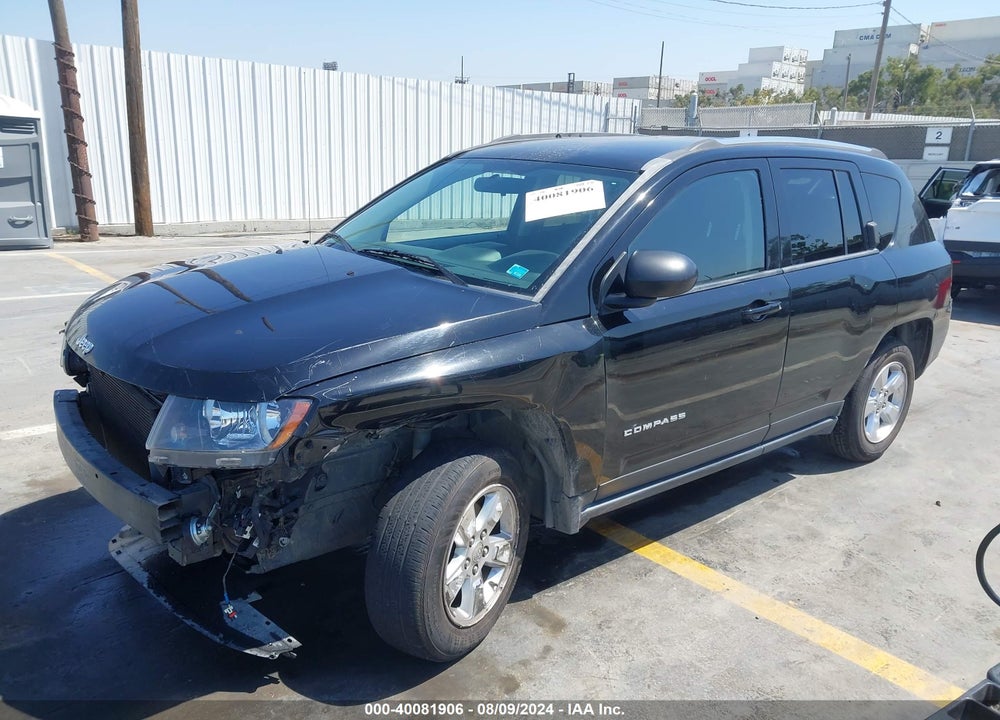 2015 JEEP COMPASS SPORT VIN: 1C4NJCBA8FD219820