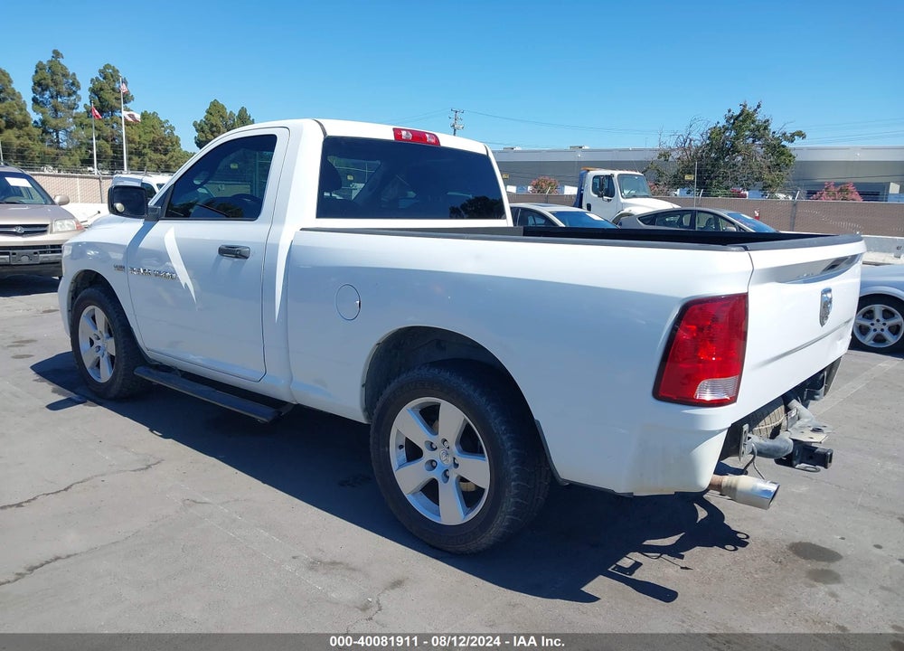 2012 RAM 1500 ST VIN: 3C6JD6AT0CG261303