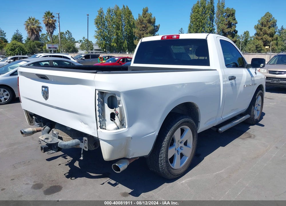 2012 RAM 1500 ST VIN: 3C6JD6AT0CG261303