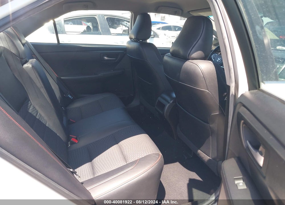 2015 TOYOTA CAMRY SE VIN: 4T1BF1FK0FU043742