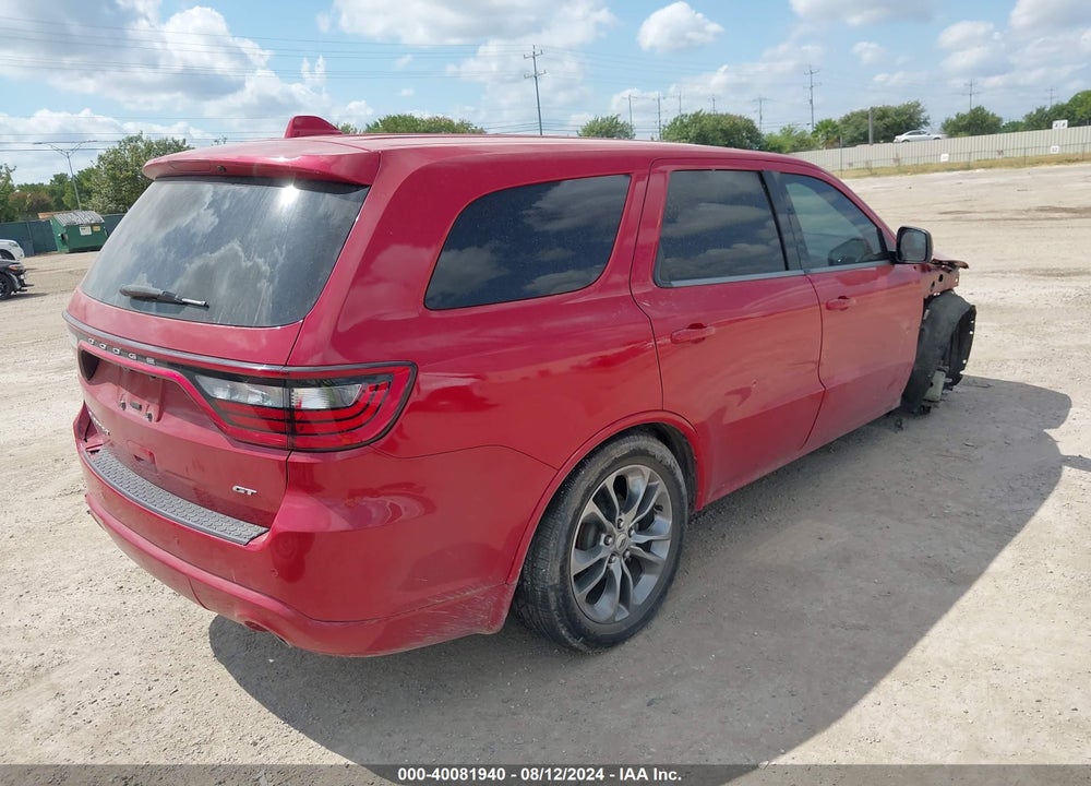 2019 DODGE DURANGO GT PLUS RWD VIN: 1C4RDHDG3KC721223