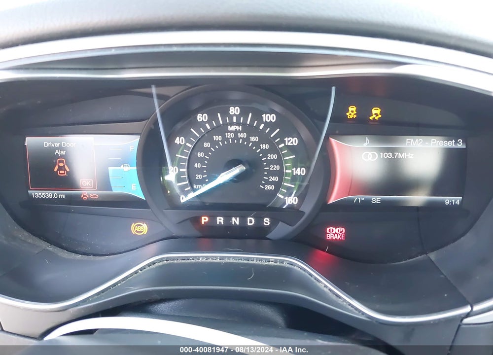 2014 FORD FUSION SE VIN: 3FA6P0HD5ER252708