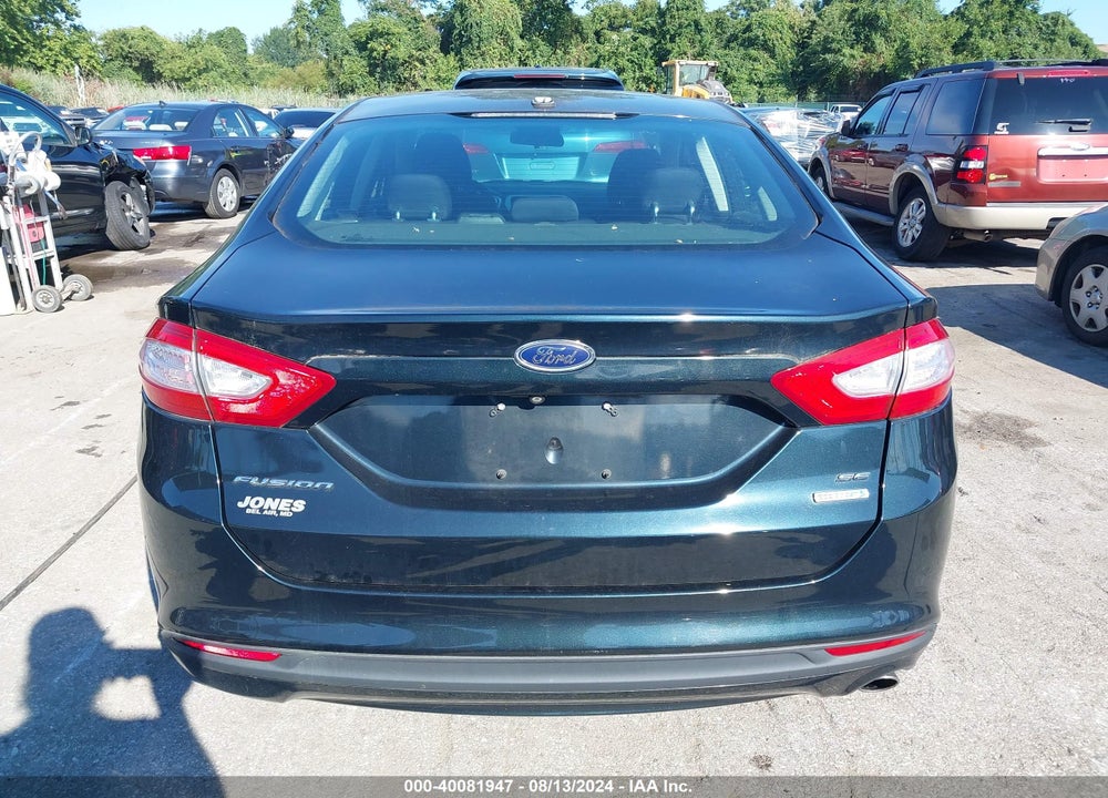 2014 FORD FUSION SE VIN: 3FA6P0HD5ER252708