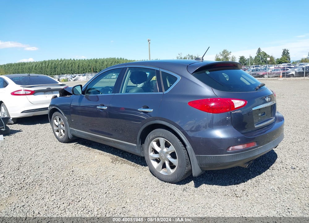 2008 INFINITI EX35 JOURNEY VIN: JNKAJ09F18M355870
