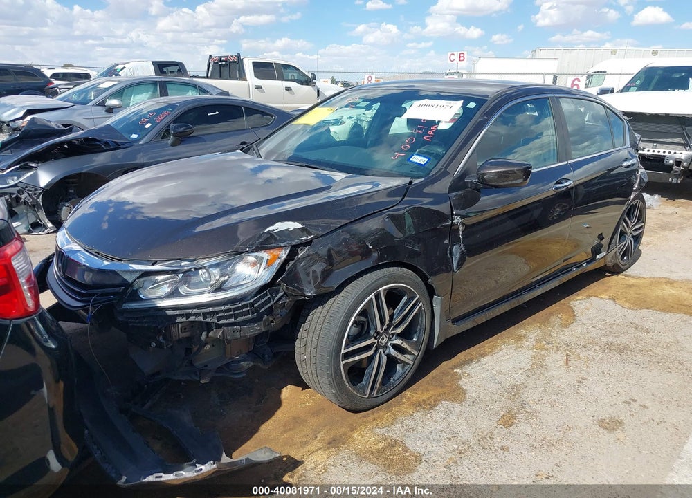 2017 HONDA ACCORD SPORT VIN: 1HGCR2F53HA294745