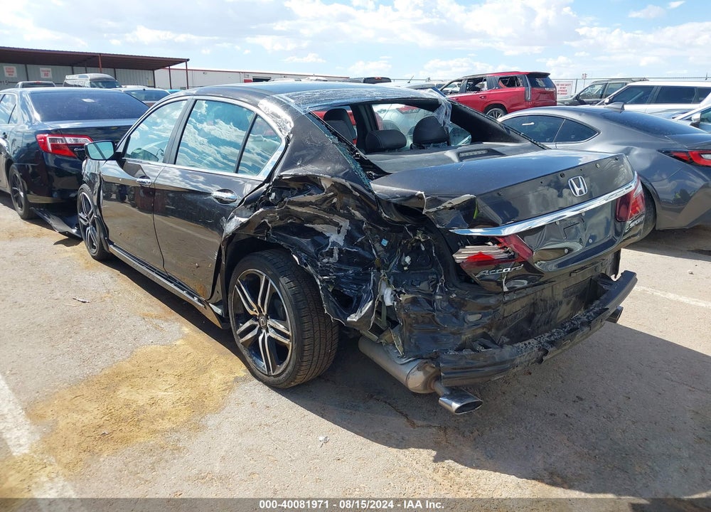2017 HONDA ACCORD SPORT VIN: 1HGCR2F53HA294745