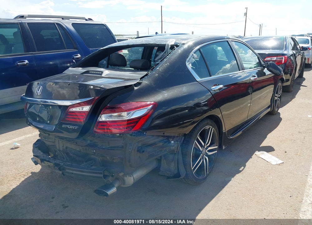 2017 HONDA ACCORD SPORT VIN: 1HGCR2F53HA294745