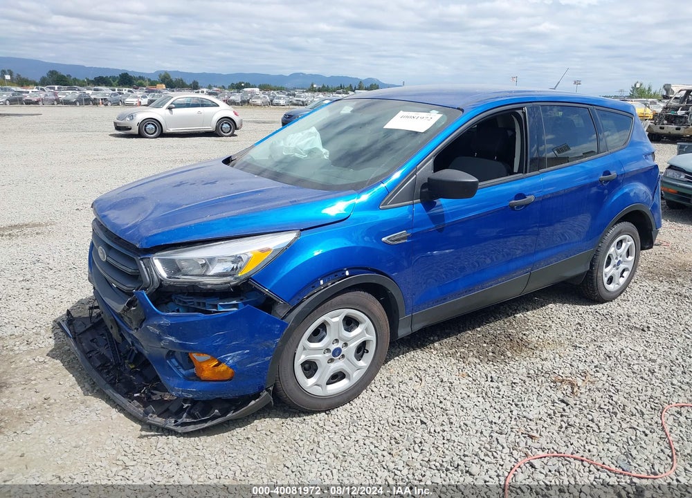 2017 FORD ESCAPE S VIN: 1FMCU0F71HUC11780