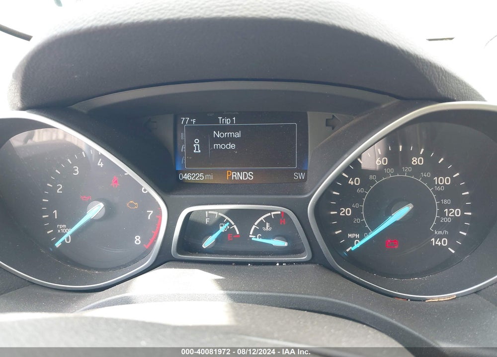 2017 FORD ESCAPE S VIN: 1FMCU0F71HUC11780
