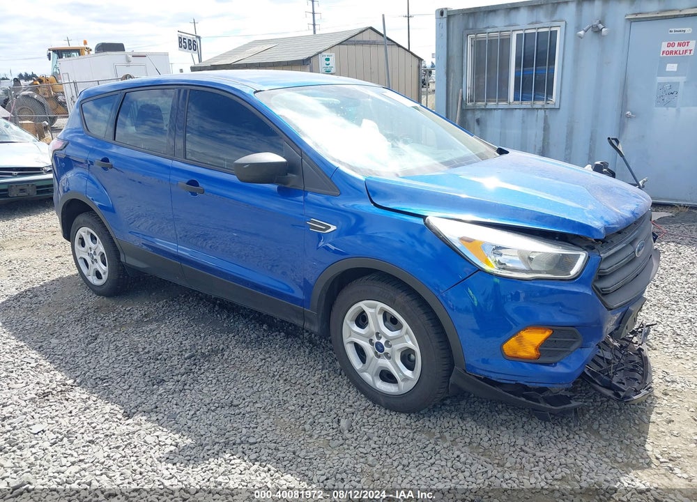 2017 FORD ESCAPE S VIN: 1FMCU0F71HUC11780