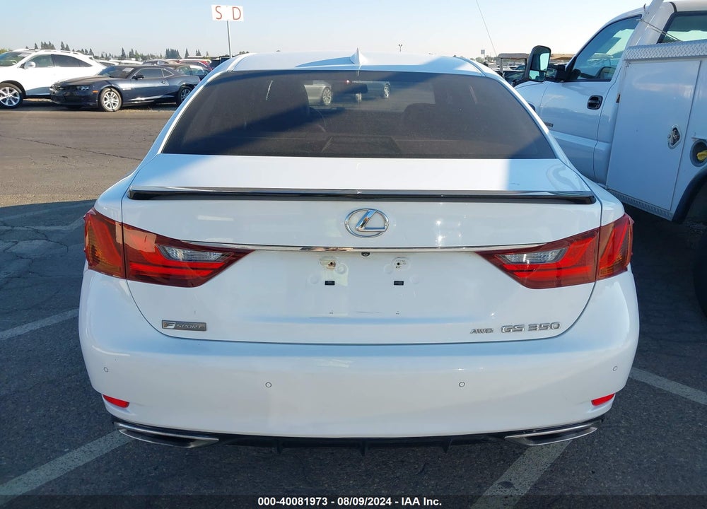 2015 LEXUS GS 350 CRAFTED LINE VIN: JTHCE1BL5FA001061