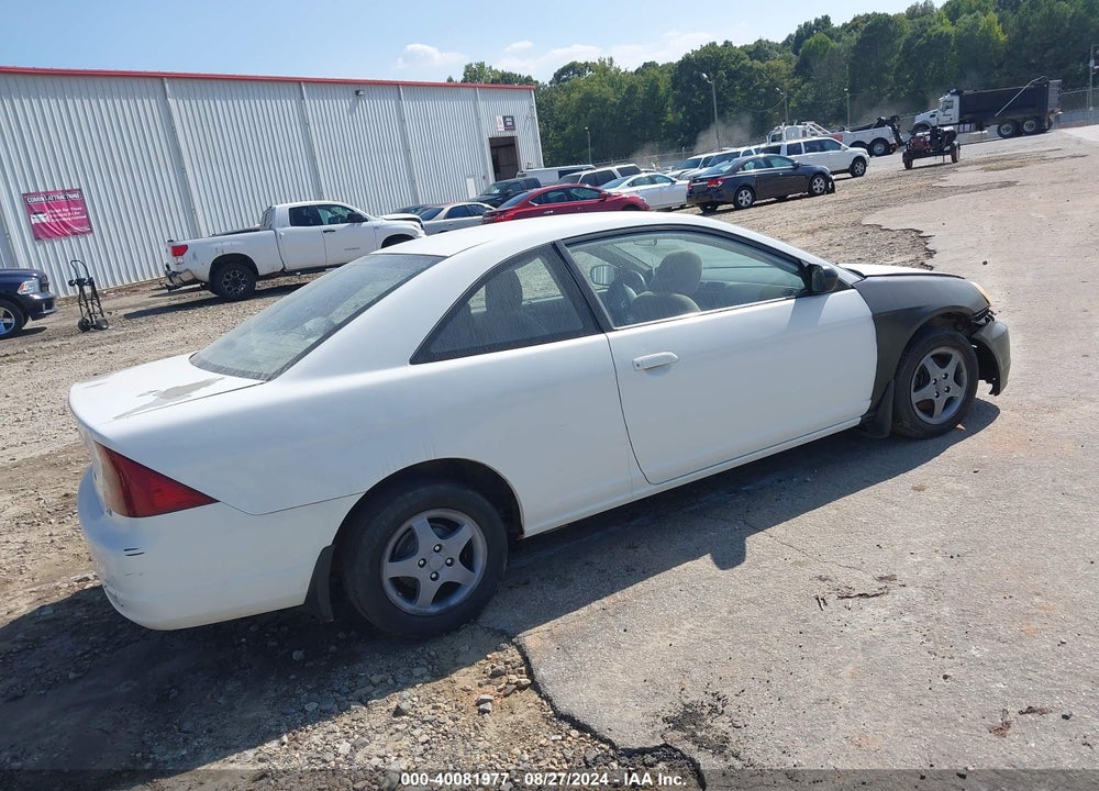 2002 HONDA CIVIC LX VIN: 1HGEM22542L088956
