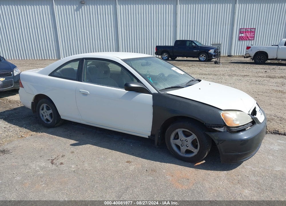 2002 HONDA CIVIC LX VIN: 1HGEM22542L088956