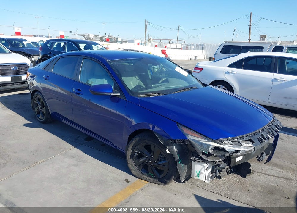 2022 HYUNDAI ELANTRA SEL VIN: 5NPLS4AG6NH073135