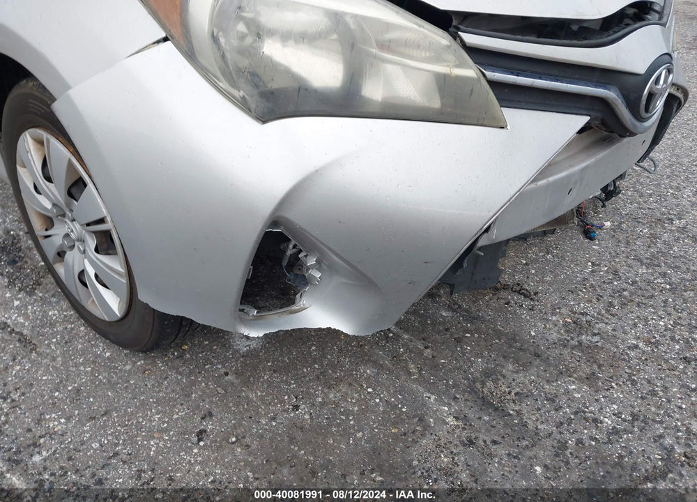 2015 TOYOTA YARIS L VIN: VNKKTUD32FA021566