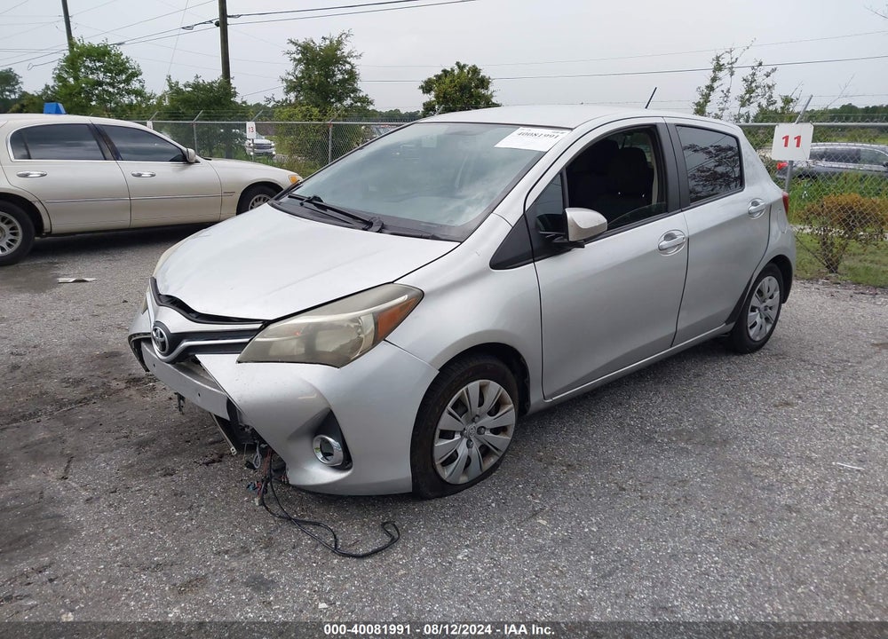 2015 TOYOTA YARIS L VIN: VNKKTUD32FA021566